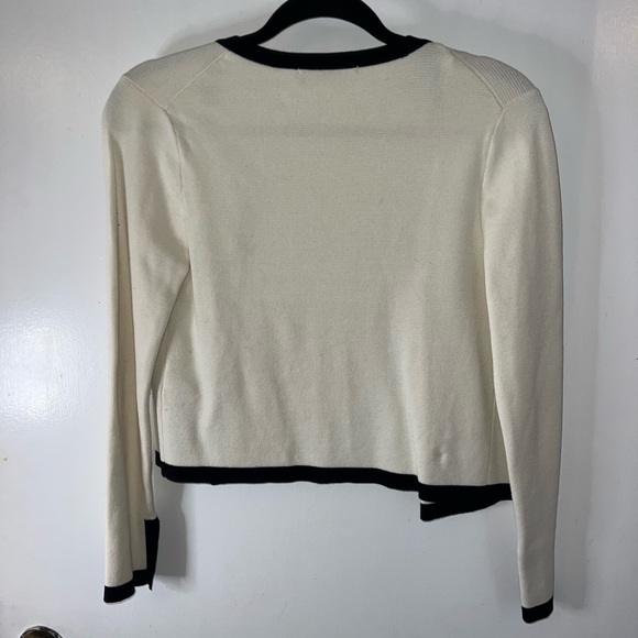 LAST DAY‼️ZARA - Classy White Knit Cardigan - Picture 3 of 7